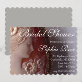 Antiek Cameo Kaart (Voorkant / Achterkant)