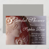 Antiek Cameo Kaart (Voorkant / Achterkant)