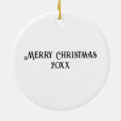 Antiek cameo keramisch siermiddel ornament (Achterkant)