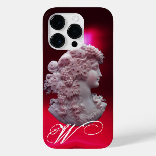 ANTIEK CAMEO, LADY MET DRUIVEN EN DRUIVEN Case-Mate iPhone 14 PRO HOESJE