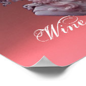 ANTIEK CAMEO, LADY MET DRUIVEN EN DRUIVEN POSTER (Hoek)