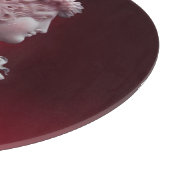ANTIEK CAMEO, LADY MET DRUIVENMONOGRAM SNIJPLANK (Hoek)
