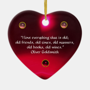 ANTIEK CAMEO, LADY MET DRUIVENWIJNQUOTE Hart Keramisch Ornament