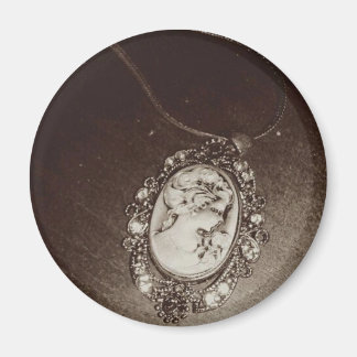 Antiek Cameo Magneet