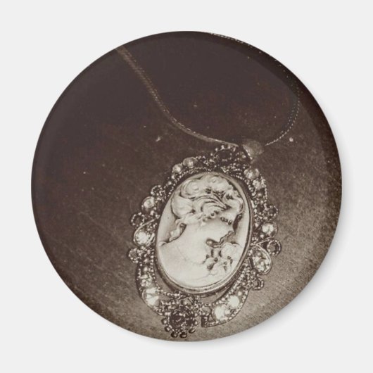 Antiek Cameo Magneet (Voorkant)