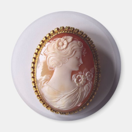 Antiek Cameo Magneet (Voorkant)