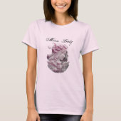 ANTIEK CAMEO, MOON LADY OF NACHT MET EIGEN T-SHIRT (Voorkant)