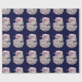 ANTIEK CAMEO, MOON LADY'S NACHT MET OWL CADEAUPAPIER (Vlak)