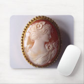 Antiek Cameo Muismat (Met muis)