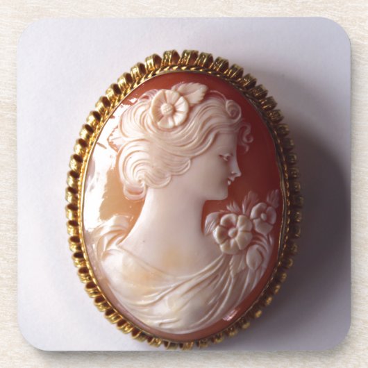 Antiek Cameo Onderzetter (Voorkant)