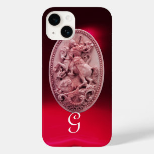 ANTIEK CAMEO / SAINT GEORGE EN DRAGON MONOGRAM Case-Mate iPhone 14 HOESJE