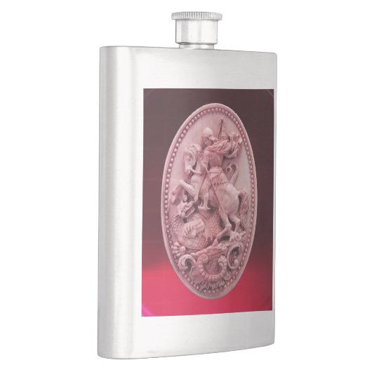 ANTIEK CAMEO / SAINT GEORGE EN DRAGON MONOGRAM FLACON (Rechts)