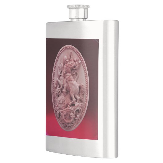ANTIEK CAMEO / SAINT GEORGE EN DRAGON MONOGRAM FLACON (Links)