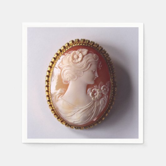 Antiek Cameo Servetten (Voorkant)