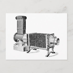  Antiek camera Briefkaart