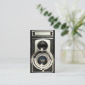  Antiek Camera Collector Store Visitekaartje (Staand voorkant)