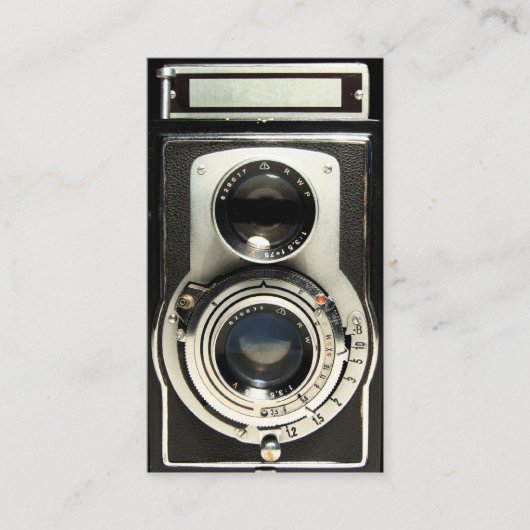  Antiek Camera Collector Store Visitekaartje (Voorkant)