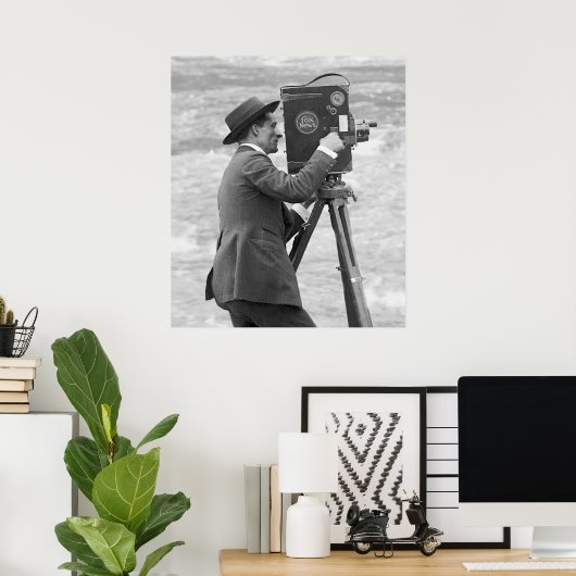 Antiek camera-Man, 1918 Poster (Thuiskantoor)