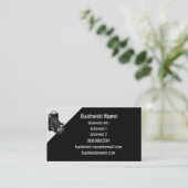 Antiek  camera Reparatie of opslag Visitekaartje (Staand voorkant)