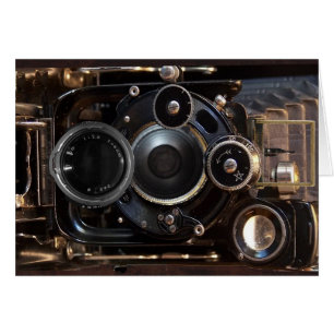 Antiek camerafotografie  lensfilm