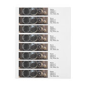 Antiek camerafotografie lensfilm adreslabel wikkel (Vel)