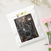 Antiek camerafotografie  lensfilm bedankzakje (Gezegeld)