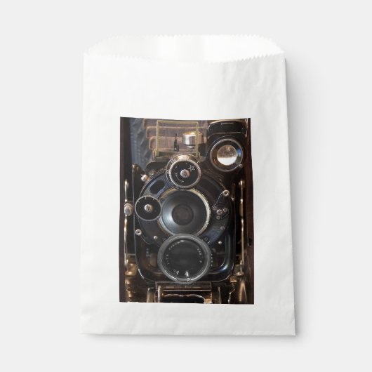 Antiek camerafotografie  lensfilm bedankzakje (Voorkant)