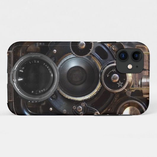 Antiek camerafotografie  lensfilm Case-Mate iPhone case (Achterkant (horizontaal))