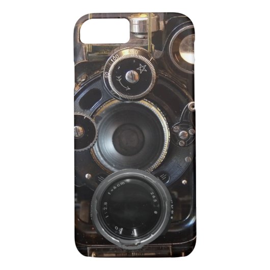Antiek camerafotografie  lensfilm Case-Mate iPhone case (Achterkant)