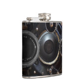 Antiek camerafotografie  lensfilm heupfles (Rechts)