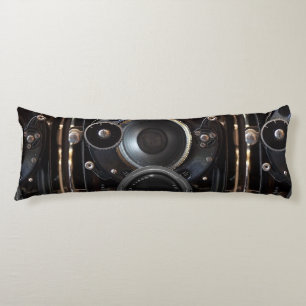 Antiek camerafotografie  lensfilm lichaamskussen