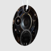 Antiek camerafotografie lensfilm ornament (voorkant)