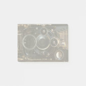 Antiek camerafotografie  lensfilm post-it® notes (Voorkant)