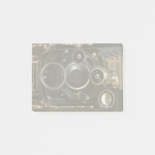 Antiek camerafotografie  lensfilm post-it® notes (Voorkant)