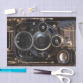 Antiek camerafotografie  lensfilm tissuepapier (Craft)