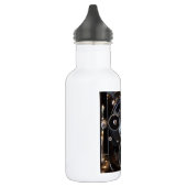 Antiek camerafotografie lensfilm waterfles (Links)