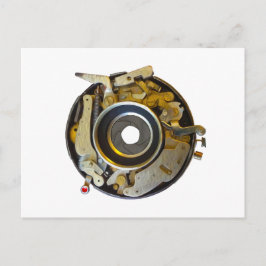 Antiek cameralens Shutter Briefkaart