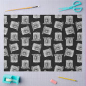 Antiek cameratroon geïllustreerd camera's tissuepapier (Craft)