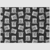 Antiek cameratroon geïllustreerd camera's tissuepapier (Voorkant)