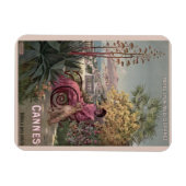  antiek Cannes Frans reisblad Magneet (Horizontaal)