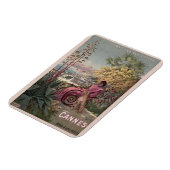  antiek Cannes Frans reisblad Magneet (Linkerzijde)