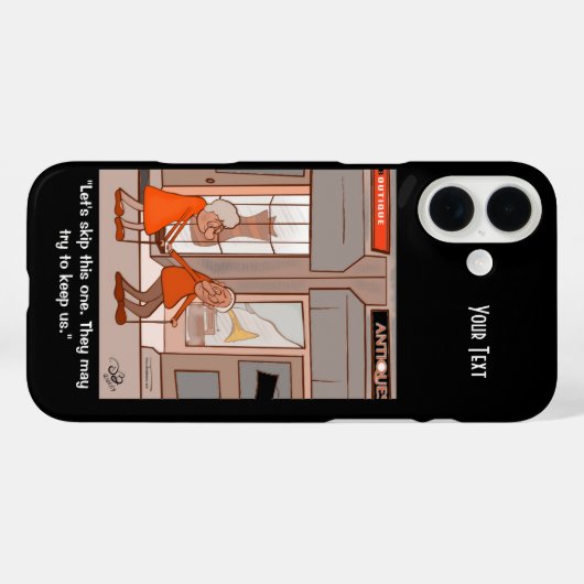 Antiek Case-Mate iPhone Case (Achterkant (horizontaal))