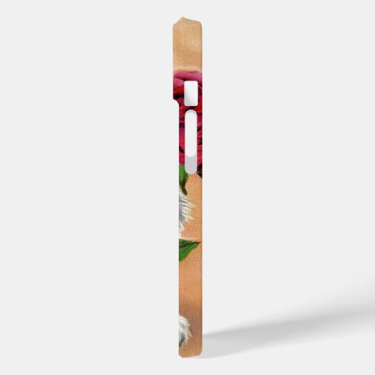 Antiek  Cat Coquette Leuke Kitten roos Case-Mate iPhone Case (Achterkant / Links)