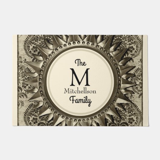  Antiek Celestial Star - Familienaam Deurmat (Voorkant)