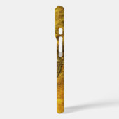 ANTIEK CELTISCHE WARRIOR SHIELD RUBY GEM MONOGRAM Case-Mate iPhone CASE (Achterkant / Links)