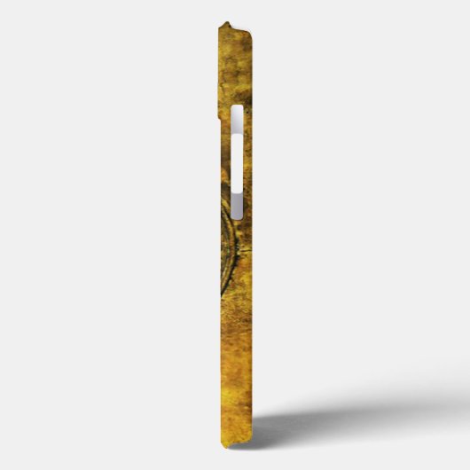 ANTIEK CELTISCHE WARRIOR SHIELD RUBY GEM MONOGRAM Case-Mate iPhone CASE (Achterkant / Links)