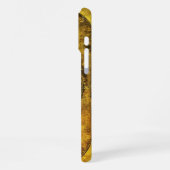 ANTIEK CELTISCHE WARRIUMSCHIELD MET RUBY GEM STONT iPhone HOESJE (Linkerkant)