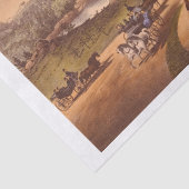 Antiek Centraal Park #1, Onderdruk BG #3 Tissuepapier (Detail)