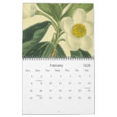 Antiek chemicaliënkalender kalender (Feb 2026)