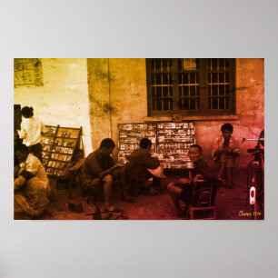Antiek China Changsha boek lenen Poster
